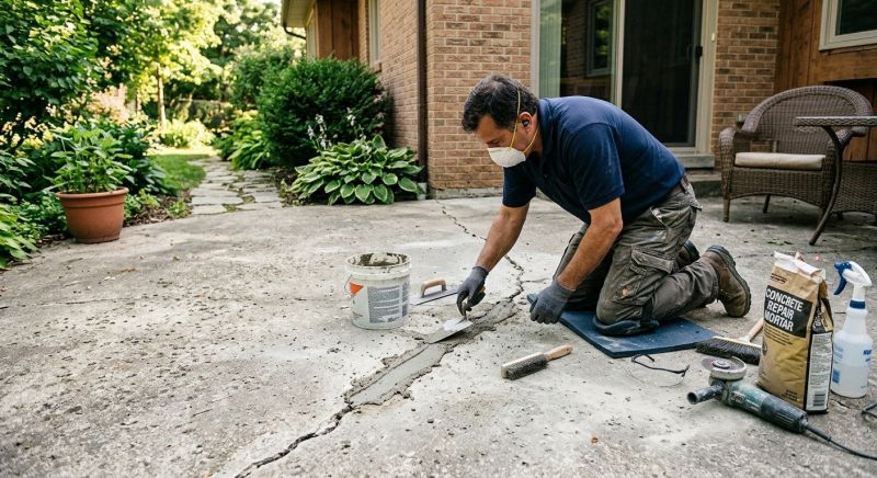 Concrete Porch Repair in Corpus Christi, TX