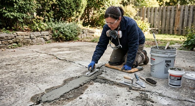 Cracked Concrete Repair in Miami Dade County, FL